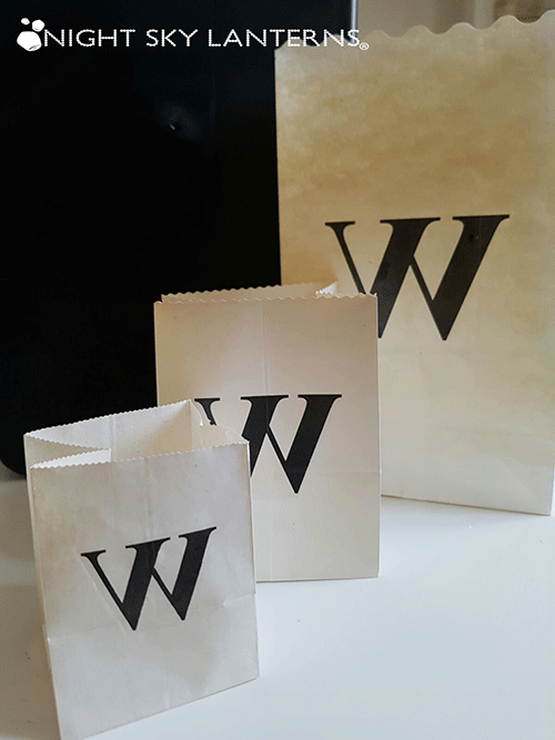 Bespoke Customized Luminary Candle Bags