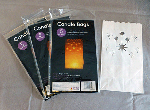 Luminary Candle Bags Pack of 5