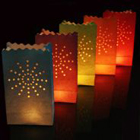 Sun Candle Bags Mixed Colours - Pk10