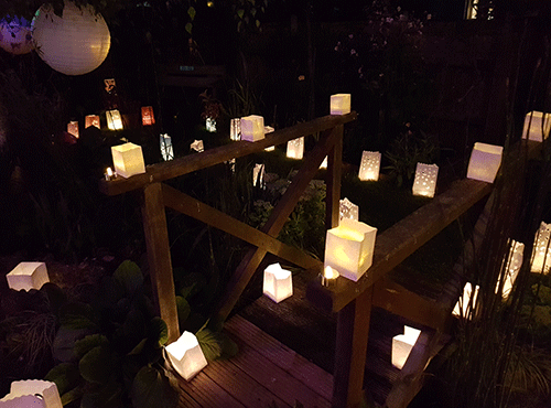 Small Plain Luminary Candle Bags