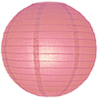 Pink Chinese Hanging Paper Lanterns 