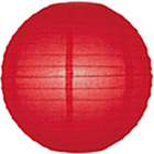 Red Chinese Hanging Paper Lanterns 