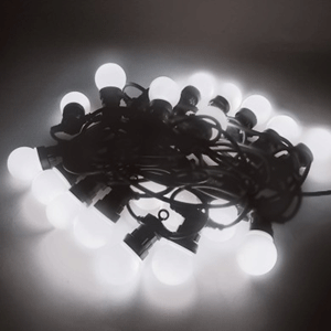 Outdoor Festoon Lights 20 White 25W E27